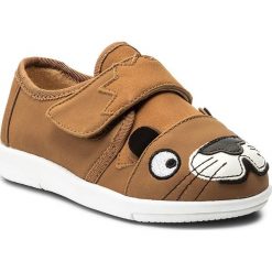 Półbuty EMU AUSTRALIA - Lion Sneaker K11610 Chestnut. Brązowe półbuty damskie skórzane EMU Australia, na rzepy. W wyprzedaży za 129,00 zł.