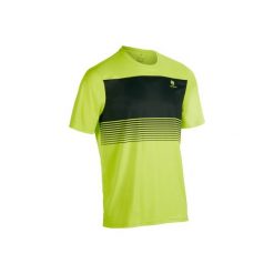 T-Shirt tenis Soft 100 męski. Żółte t-shirty męskie marki ARTENGO, m, z materiału. W wyprzedaży za 24,99 zł.