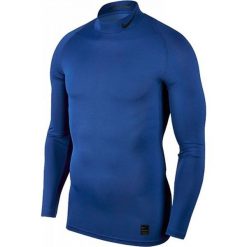 Nike Koszulka męska M NP TOP LS Comp MOCK niebieska r. XXL (838079 480). Niebieskie koszulki sportowe męskie Nike, m. Za 114,00 zł.