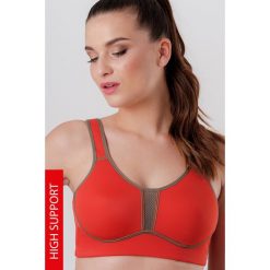 Biustonosz sportowy bez fiszbinów Lena Cool Quick Technology. Biustonosze sportowe damskie Viania, z haftami, ze lnu. Za 99,89 zł.