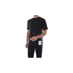 T-shirty z krótkim rękawem Calvin Klein Jeans 00GMS9K1776 SHORT SLEEVE TEE. Czarne t-shirty męskie Calvin Klein Jeans, s, bez wzorów, z jeansu, bez kołnierzyka, krótkie. Za 200,29 zł.