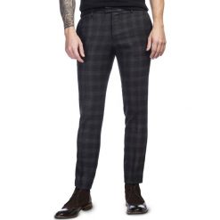 Spodnie GIORGIO SMPE000102. Szare spodnie męskie Giacomo Conti, m, bez wzorów, z wełny, eleganckie. Za 499,00 zł.