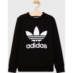 Adidas Originals - Bluza dziecięca 128-164 cm. Czarne bluzy dziewczęce adidas Originals, z nadrukiem, z elastanu, bez rękawów, bez kaptura. Za 159,90 zł.