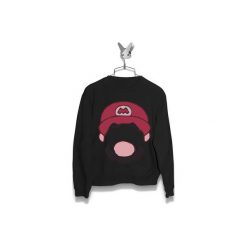 Bluza Mario Minimalistyczny Damska. Czarne bluzy damskie Failfake, xs, bez wzorów, bez rękawów, bez kaptura. Za 160,00 zł.
