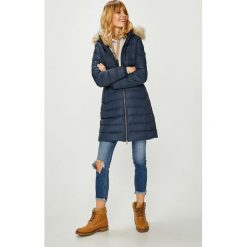 Tommy Jeans - Kurtka puchowa. Szare kurtki damskie Tommy Jeans, s, bez wzorów, z poliesteru, długie. W wyprzedaży za 949,90 zł.