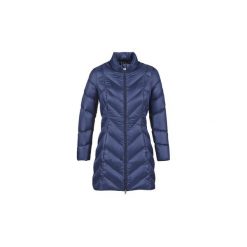Kurtki pikowane Emporio Armani EA7 CHOLAVO. Niebieskie kurtki damskie marki Emporio Armani EA7, s, bez wzorów, bez kaptura. Za 1239,20 zł.