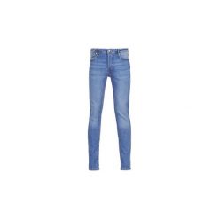 Jeansy slim fit Jack Jones JJIGLENN. Niebieskie jeansy męskie regular Jack & Jones, z jeansu. Za 179,00 zł.