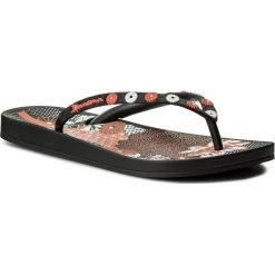Klapki damskie: Japonki IPANEMA - Anat Lovely VIII Fem 82280 Black/Black 20780