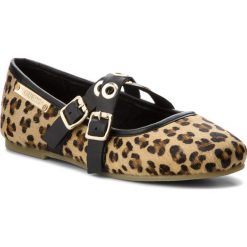 Baleriny GUESS - FJMEL3 LEP02 LPD. Pomarańczowe baleriny damskie marki Guess, z aplikacjami, ze skóry. W wyprzedaży za 199,00 zł.