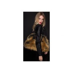 Torebki klasyczne damskie: Big Bag Fur rude