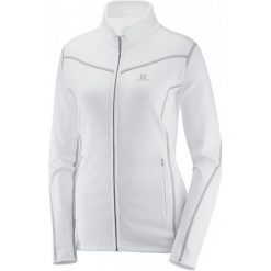 Bluzy damskie: Salomon Bluza Polarowa Atlantis Fz W White S