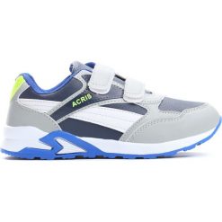 Szare Buty Sportowe Hold Up. Szare buty chłopięce sportowe marki Born2be, z materiału, z okrągłym noskiem. Za 59,99 zł.