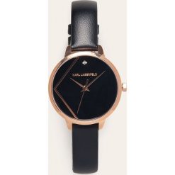 Karl Lagerfeld - Zegarek 5513101. Czarne zegarki damskie KARL LAGERFELD, ze stali. W wyprzedaży za 539,90 zł.
