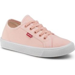 Tenisówki LEVI'S - 225849-38374-0061 Light Pink. Różowe półbuty damskie Levi's®, bez wzorów, z gumy, bez zapięcia. Za 149,00 zł.