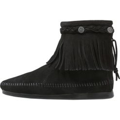Botki damskie lity: Minnetonka Botki kowbojki i motocyklowe black