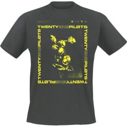 Twenty One Pilots Wilt Box T-Shirt popielaty/czarny. Szare t-shirty męskie marki Twenty One Pilots, l. Za 99,90 zł.