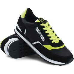 Sneakersy Trussardi Jeans. Czarne sneakersy męskie . Za 349,00 zł.