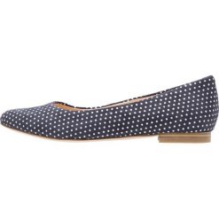 Baleriny damskie lakierowane: Caprice Baleriny navy
