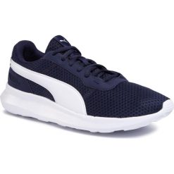 Buty PUMA - St Activate 369122 03 Peacoat/Puma White. Niebieskie buty sportowe męskie Puma, z tworzywa sztucznego, bez zapięcia, na fitness i siłownię. W wyprzedaży za 159,99 zł.
