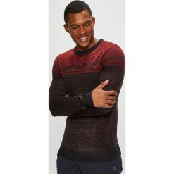 Blend - Sweter. Niebieskie swetry męskie Blend, xl, bez wzorów, z wełny, z okrągłym kołnierzem, bez kaptura. W wyprzedaży za 119,90 zł.