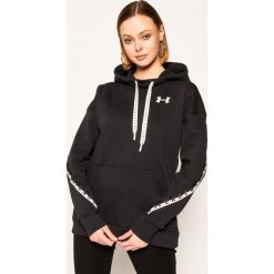 Bluza Under Armour Taped 1352744. Czarne bluzy damskie Under Armour, m, bez wzorów, z bawełny, bez rękawów, bez kaptura. W wyprzedaży za 179,00 zł.