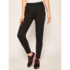Spodnie dresowe EA7 Emporio Armani 3HTP63 TJJ5Z 1200. Czarne spodnie damskie EA7 Emporio Armani, l, z bawełny. W wyprzedaży za 299,00 zł.