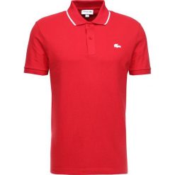 Lacoste Koszulka polo toreador/blanc. Czerwone koszulki męskie Lacoste, xl, bez wzorów, z elastanu, polo, bez rękawów. Za 459,00 zł.