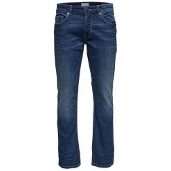 Only&Sons Męskie Splot Ciemne Dżinsy Ciemne Denim Pk 0905 32 " Bluedenim (Rozmiar 30). Szare jeansy męskie marki Only&Sons, m, bez wzorów, z jeansu. W wyprzedaży za 176,00 zł.