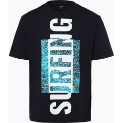 BOSS Casual - Męski T-shirt – TPool 2, niebieski. Niebieskie t-shirty męskie marki BOSS Casual, s, z nadrukiem. Za 245,95 zł.