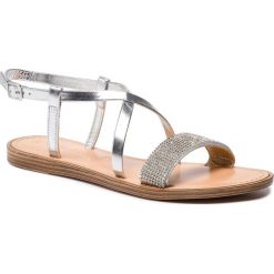 Sandały TAMARIS - 1-28109-22 Silver 941. Szare klapki damskie Tamaris, bez wzorów, ze skóry, bez obcasa. W wyprzedaży za 169,00 zł.