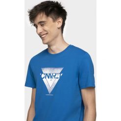 T-Shirt męski TSM203 - kobalt. Koszulki męskie m. W wyprzedaży za 29,99 zł.