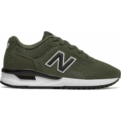 New Balance KV005FSY. Szare buciki niemowlęce dziewczęce marki New Balance, z materiału. W wyprzedaży za 129,99 zł.