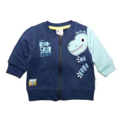Gelati Bluza Chłopięca Dinosaur 98 Niebieska. Niebieskie bluzy chłopięce z nadrukiem marki Gelati. W wyprzedaży za 69,00 zł.