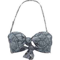 Stroje dwuczęściowe damskie: Lavish Alice PALM TIE FRONT Góra od bikini monochrome