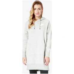 Nike Sukienka Rally Hoodie Rib , szary, rozmiar L. Szare sukienki damskie Nike, s, bez wzorów, z bawełny, sportowe, z kapturem, z długim rękawem, długie, maxi, sportowe. W wyprzedaży za 179,99 zł.