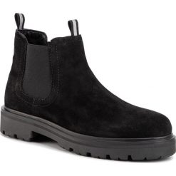 Sztyblety TOMMY JEANS - Reflective Detail Chelsea Boot EN0EN00624 Black 990. Czarne kozaki damskie Tommy Jeans, z jeansu, bez obcasa, bez zapięcia. W wyprzedaży za 349,00 zł.