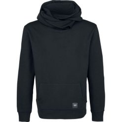 Bejsbolówki męskie: Black Premium by EMP Basic Shawl Collar Hoodie Bluza z kapturem czarny