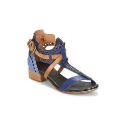 Sandały Airstep / A.S.98 TOFY. Niebieskie sandały damskie marki Airstep / A.S.98, bez wzorów, bez obcasa, bez zapięcia. Za 655,20 zł.