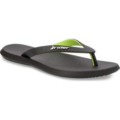 Japonki RIDER - R1 Ad 10594 Black/Black/Green 23680. Czarne klapki męskie Rider. W wyprzedaży za 49,99 zł.
