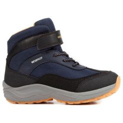 Geox Chłopięce Buty Zimowe Za Kostkę New Alaska, 32, Niebieskie. Niebieskie buty zimowe chłopięce marki Geox, z gumy, za kostkę. Za 329,00 zł.