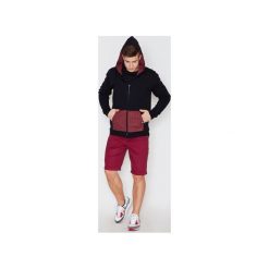Bluza V015 Czarny. Czarne bluzy męskie VISENT, s. Za 169,00 zł.