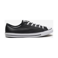 Converse All Star Dainty Low Top Tenisówki Czarny. Czarne trampki i tenisówki damskie Converse, bez wzorów, ze skóry, bez zapięcia. Za 361,95 zł.