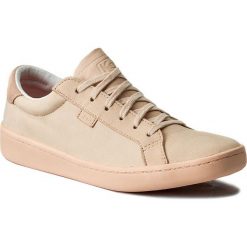 Tenisówki KEDS - Ace WH56859 Pale Peach. Pomarańczowe półbuty damskie Keds, bez wzorów, ze skóry, bez zapięcia. W wyprzedaży za 189,00 zł.
