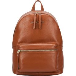 Smith & Canova plecak damski 93024 brązowy. Pomarańczowe plecaki damskie Smith & Canova, bez wzorów. Za 839,00 zł.