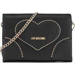 Love Moschino Cross body bag Czarny. Czarne torebki klasyczne damskie Love Moschino, w paski, z materiału, bez dodatków. Za 764,95 zł.