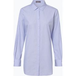 Samoon - Bluzka damska, niebieski. Niebieskie bluzki damskie SAMOON, bez wzorów, klasyczne, z klasycznym kołnierzykiem, bez rękawów. Za 379,95 zł.