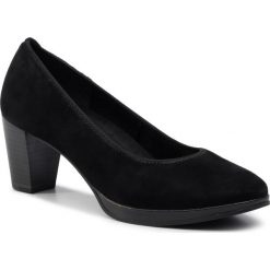 Półbuty MARCO TOZZI - 2-22401-23 Black 001. Czarne półbuty damskie Marco Tozzi, bez wzorów, ze skóry, bez obcasa, na obcasie, bez zapięcia. Za 249,00 zł.