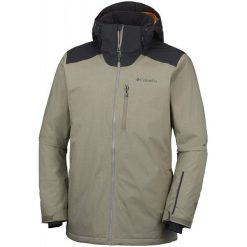 Columbia Lost Peak Jacket Sage Black M. Czarne kurtki sportowe męskie marki Columbia, m, bez wzorów, bez kaptura, narciarskie, omni-heat (columbia). W wyprzedaży za 565,00 zł.