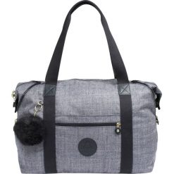 Kipling ART M Torba na zakupy cotton jeans. Niebieskie torby damskie na zakupy marki Kipling, z jeansu. Za 439,00 zł.