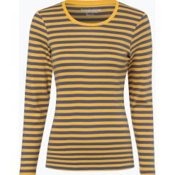 Brookshire - Damska koszulka z długim rękawem, żółty. Żółte t-shirty damskie brookshire, m, w paski, z dżerseju. Za 89,95 zł.